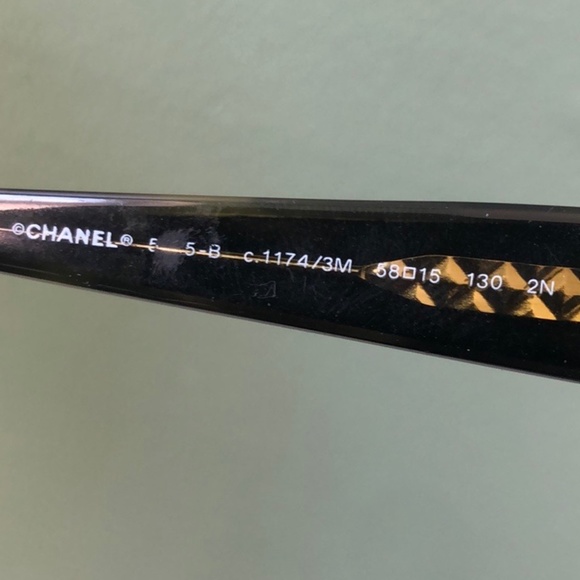 Chanel Women\'s 1174/3m Black Frame Full Rim Oversized Sunglasses W/ Coa main image 6